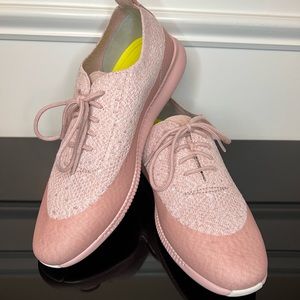 Cole Haan 2.Zerogrand Pink Stitchlite Wingtip Oxford’s